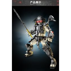 No standard 76110 Xếp hình lắp ráp ghép mô hình động vật ăn thịt