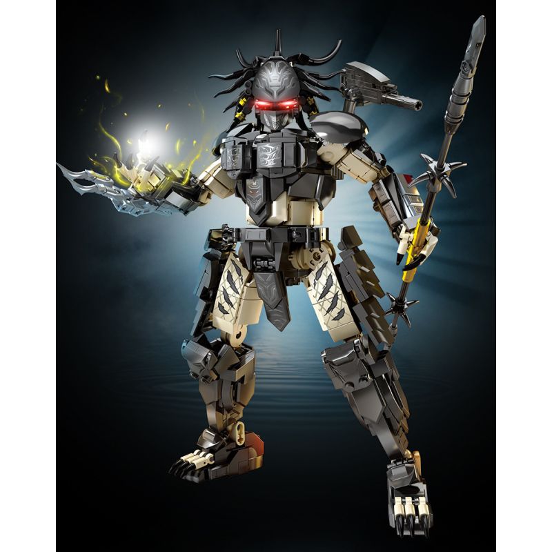 No standard 76110 Xếp hình lắp ráp ghép mô hình động vật ăn thịt