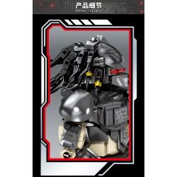 No standard 76110 Xếp hình lắp ráp ghép mô hình động vật ăn thịt