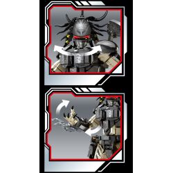 No standard 76110 Xếp hình lắp ráp ghép mô hình động vật ăn thịt