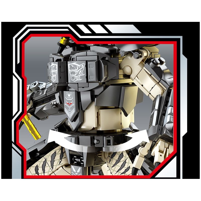 No standard 76110 Xếp hình lắp ráp ghép mô hình động vật ăn thịt