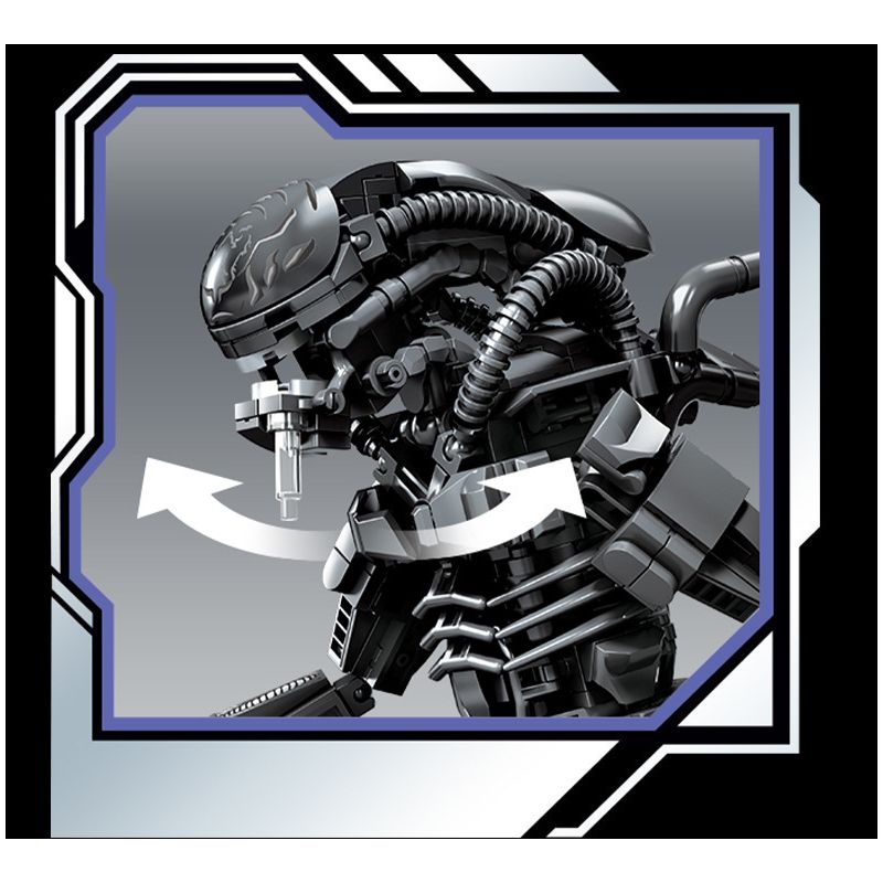 No standard 76111 Xếp hình lắp ráp ghép mô hình Người ngoài hành tinh