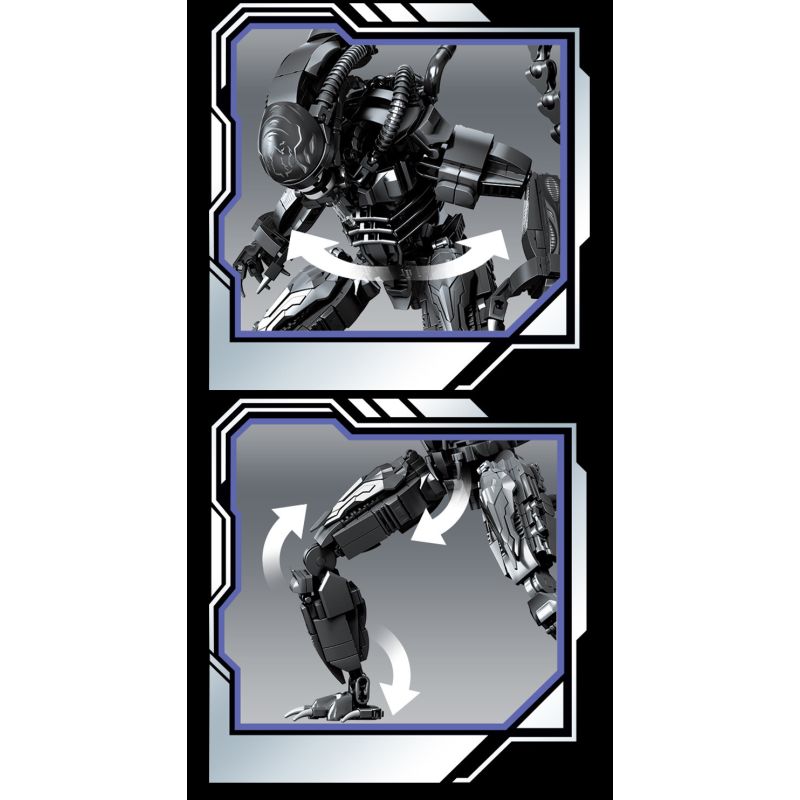 No standard 76111 Xếp hình lắp ráp ghép mô hình Người ngoài hành tinh