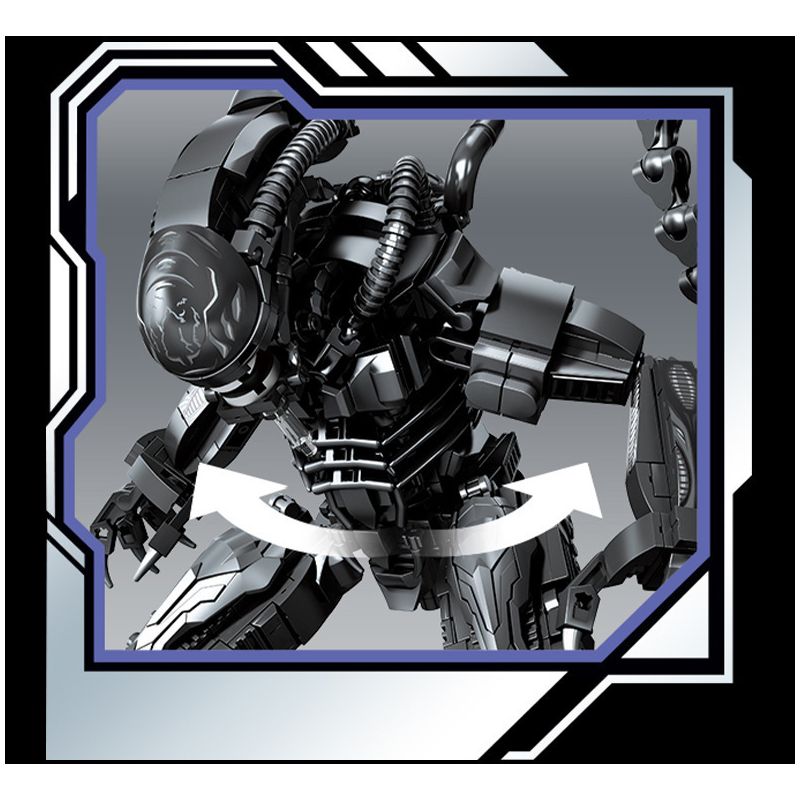 No standard 76111 Xếp hình lắp ráp ghép mô hình Người ngoài hành tinh