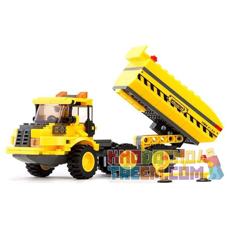 Kazi KY8043 8043 Xếp hình kiểu Lego CITY Truck Car Xe Tải 181 khối