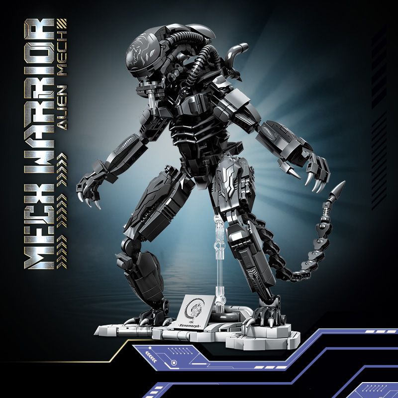 No standard 76111 Xếp hình lắp ráp ghép mô hình Người ngoài hành tinh