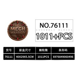 No standard 76111 Xếp hình lắp ráp ghép mô hình Người ngoài hành tinh