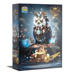 GOQI YC274 Xếp hình lắp ráp ghép mô hình cú ma thuật