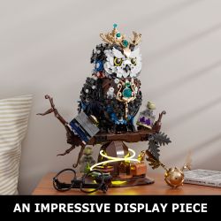 GOQI YC274 Xếp hình lắp ráp ghép mô hình cú ma thuật