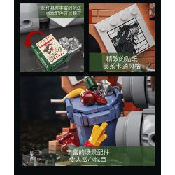 YoLeXi 33006 Detective Xếp hình lắp ráp ghép mô hình Cú mắt riêng