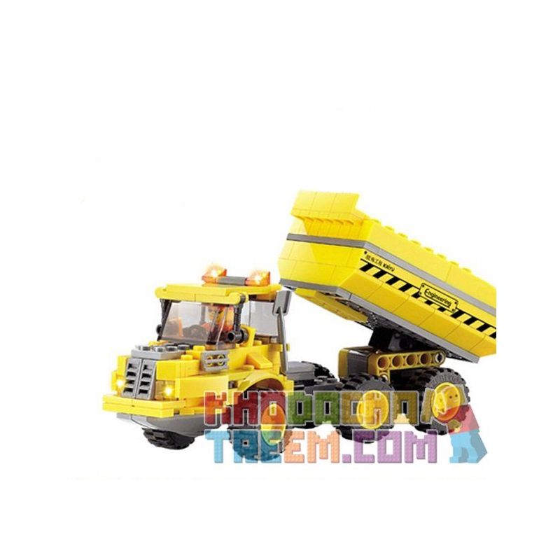 Kazi KY8043 8043 Xếp hình kiểu  CITY Truck Car Xe Tải 181 khối