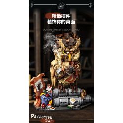 YoLeXi 33006 Detective Xếp hình lắp ráp ghép mô hình Cú mắt riêng