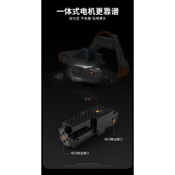 remittance H1011 Xếp hình lắp ráp ghép mô hình Lập trình kỹ thuật xe tăng thay đổi thứ hai