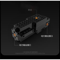 remittance H1011 Xếp hình lắp ráp ghép mô hình Lập trình kỹ thuật xe tăng thay đổi thứ hai