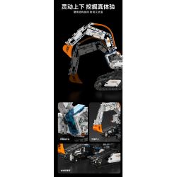 remittance H1011 Xếp hình lắp ráp ghép mô hình Lập trình kỹ thuật xe tăng thay đổi thứ hai