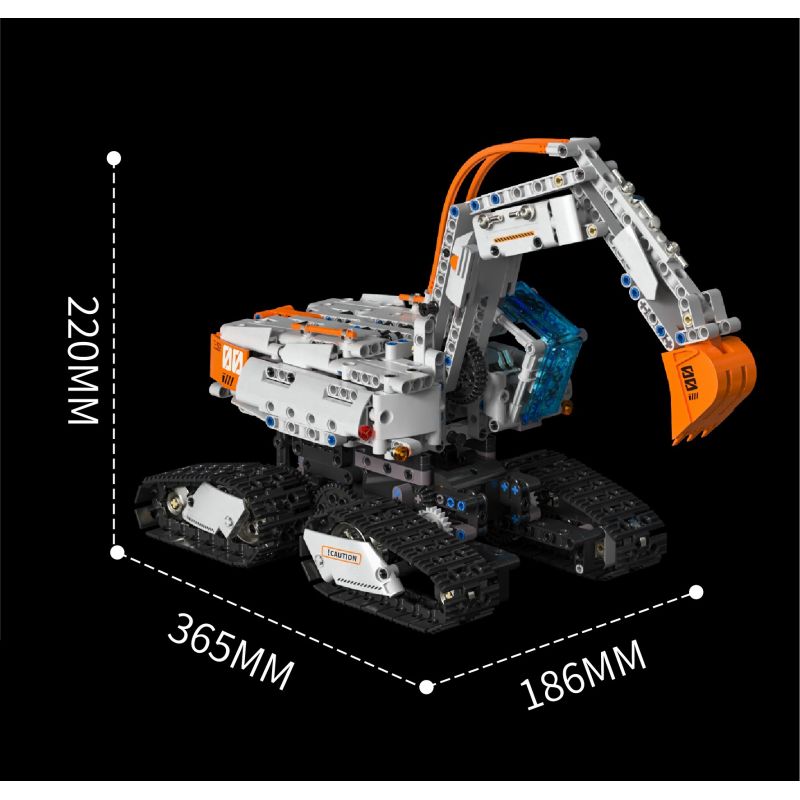 remittance H1011 Xếp hình lắp ráp ghép mô hình Lập trình kỹ thuật xe tăng thay đổi thứ hai