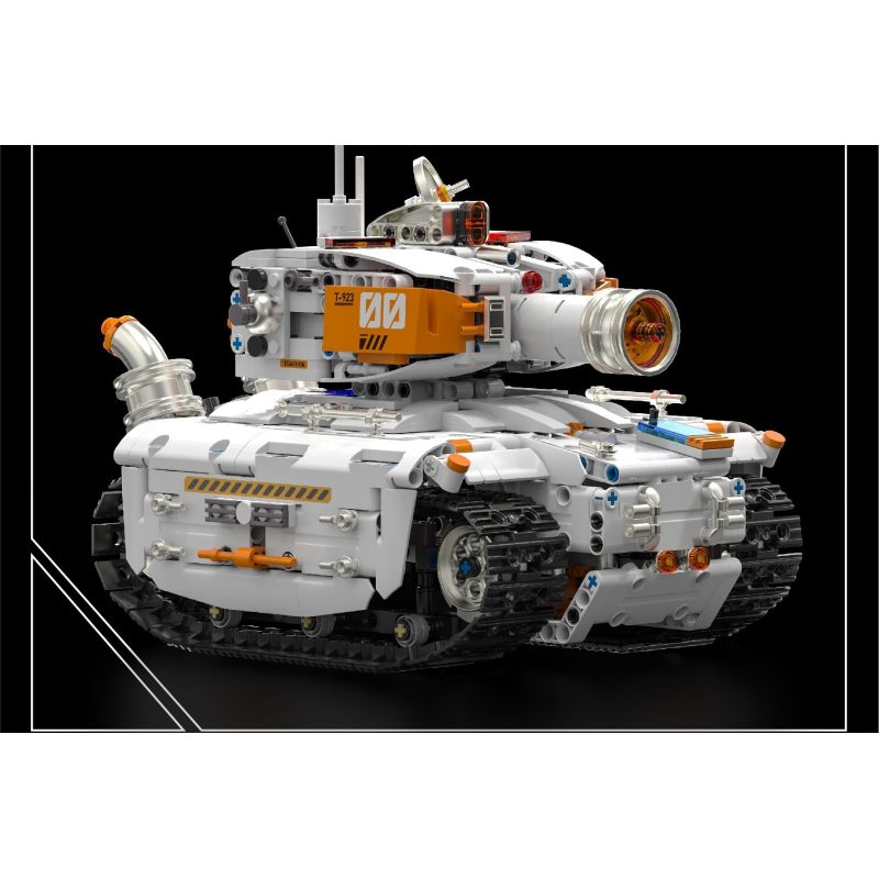 remittance H1011 Xếp hình lắp ráp ghép mô hình Lập trình kỹ thuật xe tăng thay đổi thứ hai