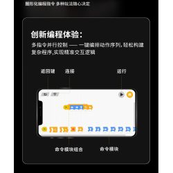 remittance H1011 Xếp hình lắp ráp ghép mô hình Lập trình kỹ thuật xe tăng thay đổi thứ hai