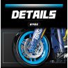 wisdom MG06 Bngatli W4 Xếp hình lắp ráp ghép mô hình Xe máy Bugatti 1:8