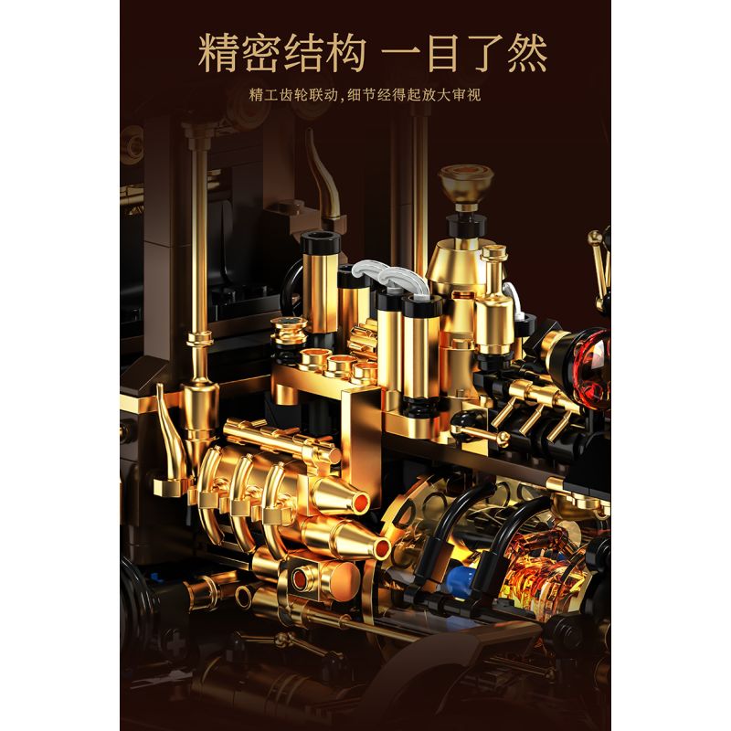 remittance H1003 Xếp hình lắp ráp ghép mô hình Xe hơi cơ khí cổ điển