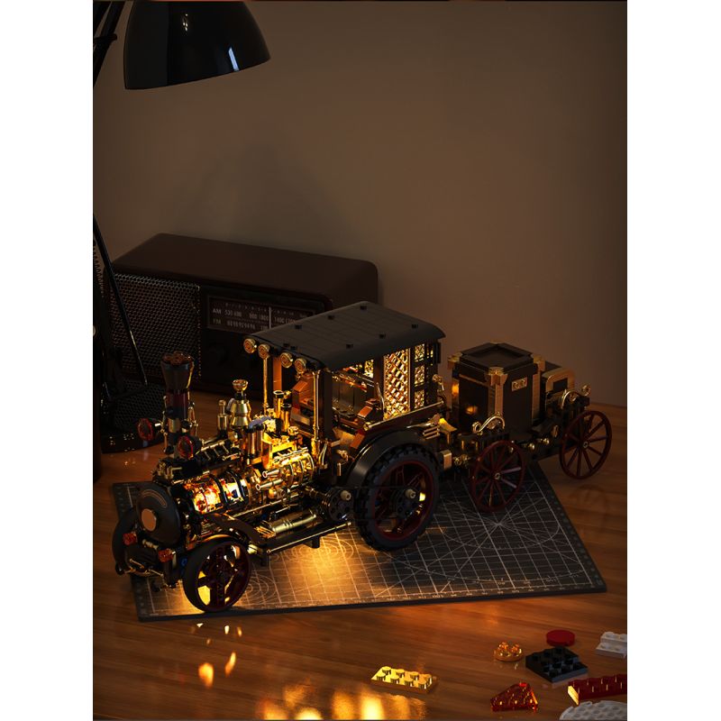remittance H1003 Xếp hình lắp ráp ghép mô hình Xe hơi cơ khí cổ điển