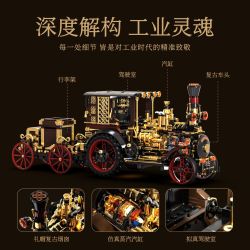 remittance H1003 Xếp hình lắp ráp ghép mô hình Xe hơi cơ khí cổ điển