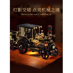 remittance H1003 Xếp hình lắp ráp ghép mô hình Xe hơi cơ khí cổ điển