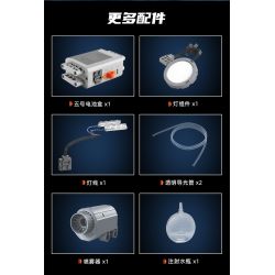 KAIYU KeeYee World K96232 Flying Astronaut Xếp hình lắp ráp ghép mô hình phi hành gia bay