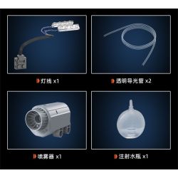 KAIYU KeeYee World K96232 Flying Astronaut Xếp hình lắp ráp ghép mô hình phi hành gia bay