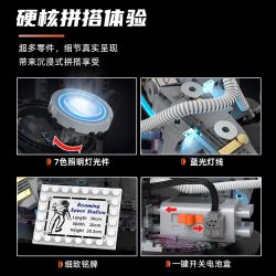 KAIYU KeeYee World K96232 Flying Astronaut Xếp hình lắp ráp ghép mô hình phi hành gia bay