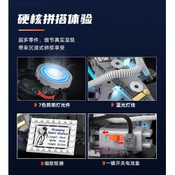 KAIYU KeeYee World K96232 Flying Astronaut Xếp hình lắp ráp ghép mô hình phi hành gia bay