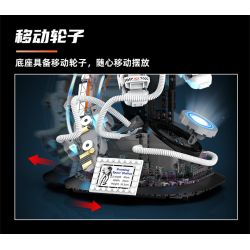 KAIYU KeeYee World K96232 Flying Astronaut Xếp hình lắp ráp ghép mô hình phi hành gia bay