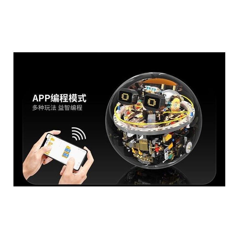 Takuki T1113 Xếp hình lắp ráp ghép mô hình Lập trình Robot khoa học viễn tưởng Bóng thông minh