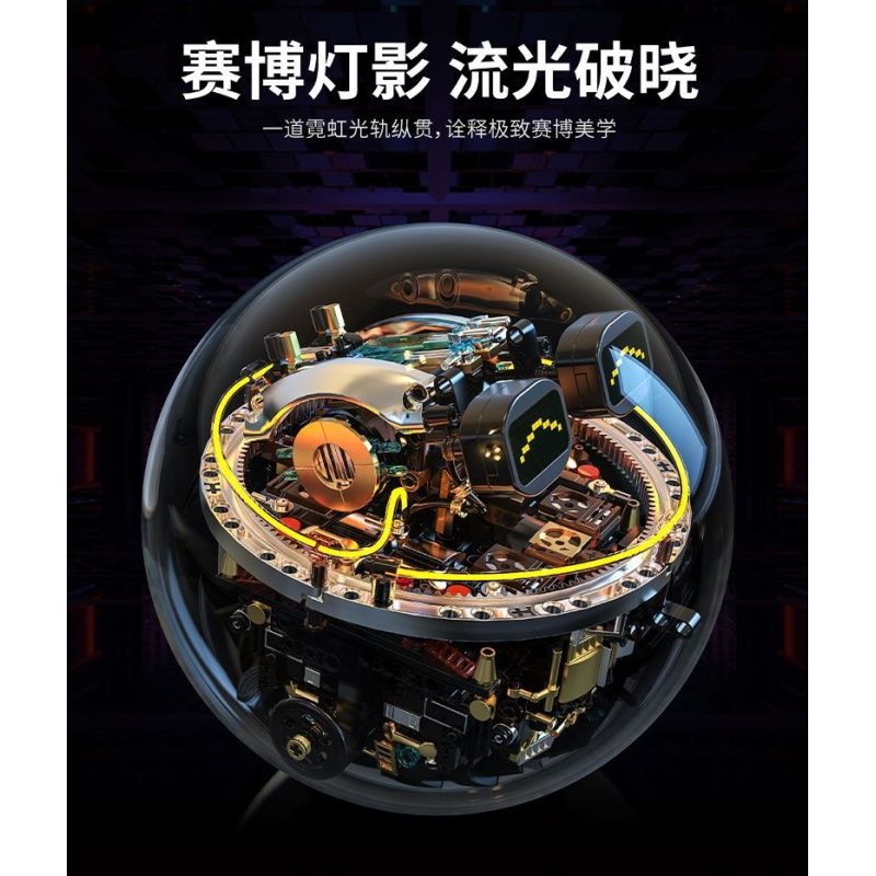 Takuki T1113 Xếp hình lắp ráp ghép mô hình Lập trình Robot khoa học viễn tưởng Bóng thông minh