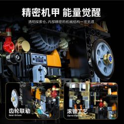 Takuki T1113 Xếp hình lắp ráp ghép mô hình Lập trình Robot khoa học viễn tưởng Bóng thông minh