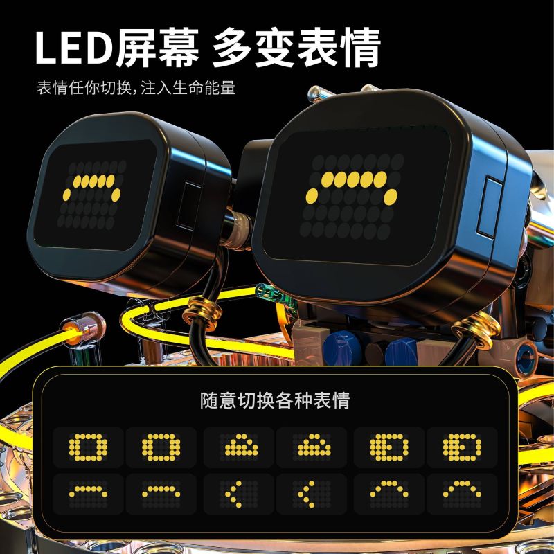 Takuki T1113 Xếp hình lắp ráp ghép mô hình Lập trình Robot khoa học viễn tưởng Bóng thông minh