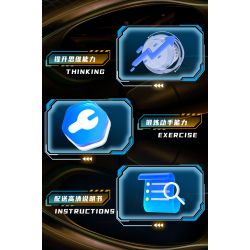 No license A67113 Xếp hình lắp ráp ghép mô hình súng trường 98K