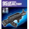 No license A67115 Xếp hình lắp ráp ghép mô hình súng trường kiểu 95