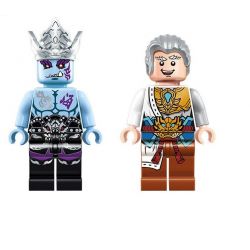 Enlighten 2207 Qman 2207 non  XE MÔ TÔ ỒN ÀO bộ đồ chơi xếp lắp ráp ghép mô hình Creation Of The Gods NOISE HARLEY Phong Thần 210 khối