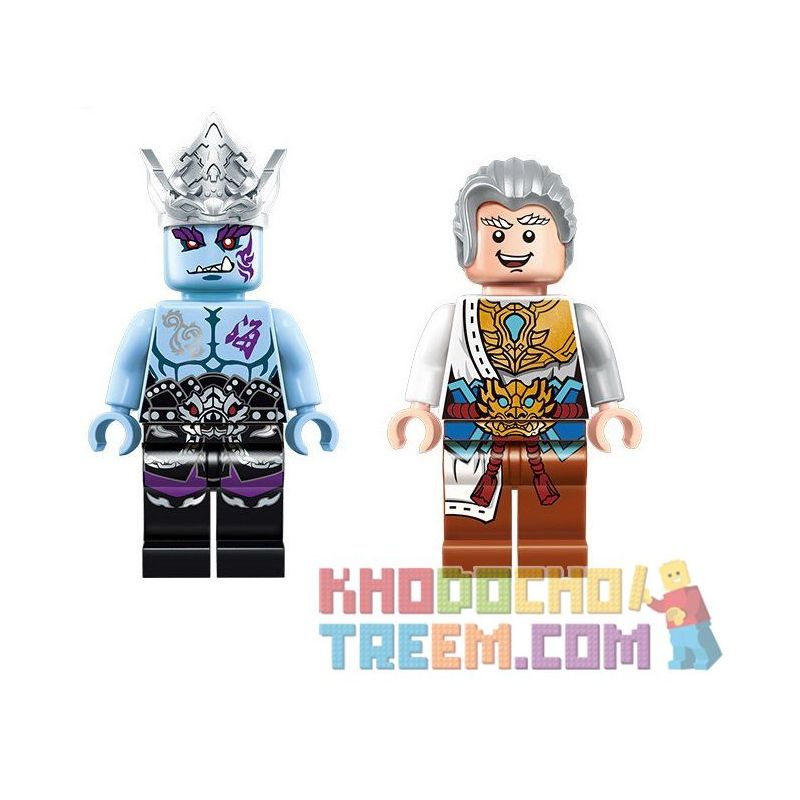 Enlighten 2207 Qman 2207 non  XE MÔ TÔ ỒN ÀO bộ đồ chơi xếp lắp ráp ghép mô hình Creation Of The Gods NOISE HARLEY Phong Thần 210 khối