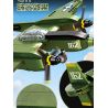 KAZI GBL BOZHI KY82074 American P-38 Fighter Jet Xếp hình lắp ráp ghép mô hình Máy bay chiến đấu P-38 của Mỹ