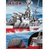 KAZI GBL BOZHI KY82075 British Revenge Class HMS Sovereign Xếp hình lắp ráp ghép mô hình Thiết giáp hạm lớp Revenge của Anh HMS Sovereign