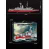 KAZI GBL BOZHI KY82075 British Revenge Class HMS Sovereign Xếp hình lắp ráp ghép mô hình Thiết giáp hạm lớp Revenge của Anh HMS Sovereign