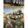 KAZI GBL BOZHI KY82076 German Leopard 2A7 Main Battle Tank Xếp hình lắp ráp ghép mô hình Xe tăng chiến đấu chủ lực Leopard 2A7 của Đức