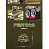 KAZI GBL BOZHI KY82076 German Leopard 2A7 Main Battle Tank Xếp hình lắp ráp ghép mô hình Xe tăng chiến đấu chủ lực Leopard 2A7 của Đức