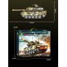 KAZI GBL BOZHI KY82076 German Leopard 2A7 Main Battle Tank Xếp hình lắp ráp ghép mô hình Xe tăng chiến đấu chủ lực Leopard 2A7 của Đức