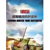 KAZI GBL BOZHI KY82077 German Hunter Tank Destroyer Xếp hình lắp ráp ghép mô hình Pháo chống tăng Stalker của Đức