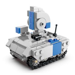 United Imagine JKC7610 Xếp hình lắp ráp ghép mô hình Xe tăng khoa học viễn tưởng: Cảnh báo đỏ của lăng kính