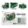 United Imagine JKC7705 Xếp hình lắp ráp ghép mô hình Q Cute Tank: Wilderness F3 Tank Bi Xiaomeng