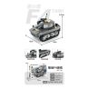 United Imagine JKC7706 Xếp hình lắp ráp ghép mô hình Q Dễ Thương Xe Tăng: Polar F4 Xe Tăng Yin Xiaodun